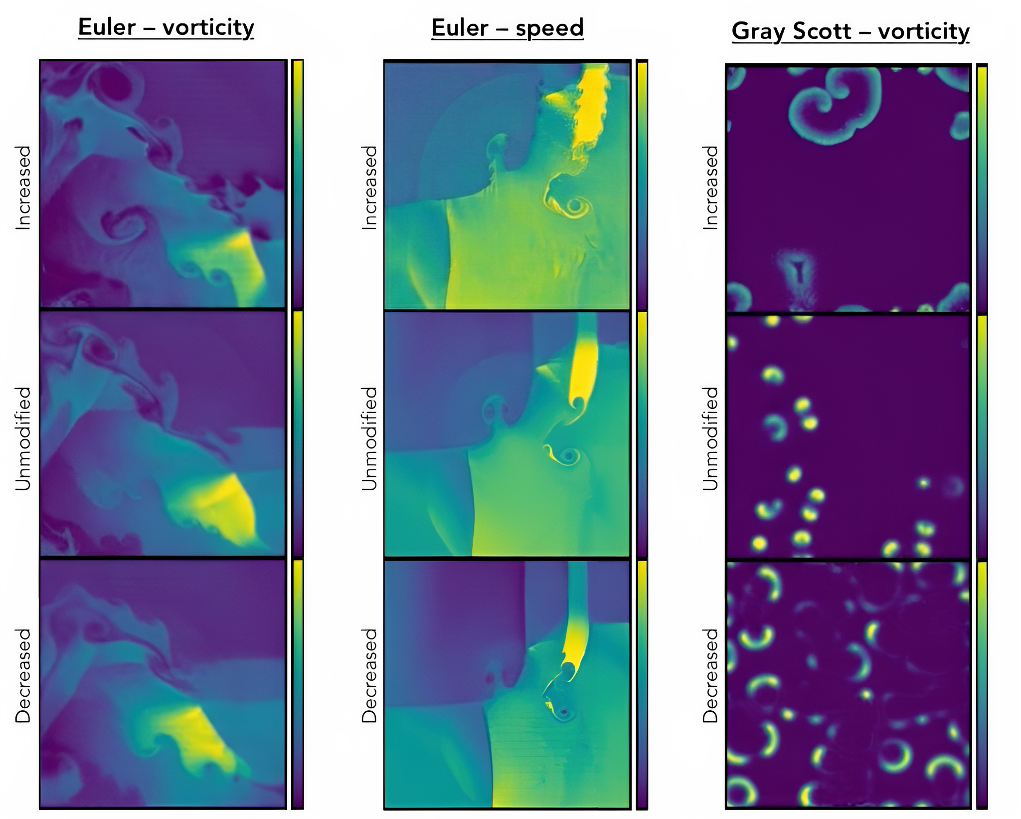 Cross-domain transfer to Euler shocks and Gray-Scott reaction-diffusion